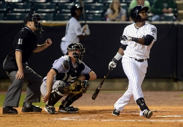 Julio Morban has an 11-game hitting streak (Megan Smith/Jackson Sun)