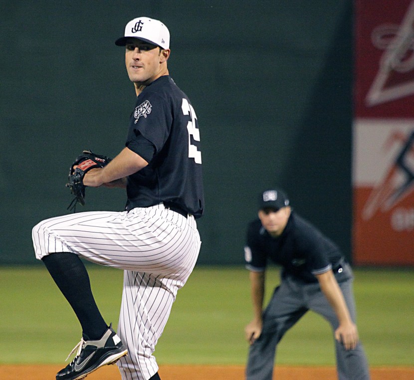 Forrest Snow pitched 3.1 scoreless innings of relief last night (Seth Chandler)