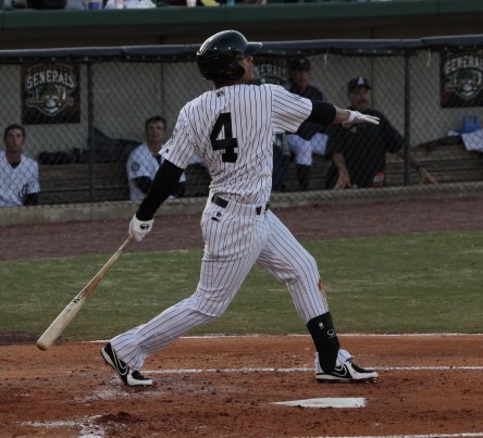 INF Leury Bonilla is batting .294 so far this season for the Generals. 