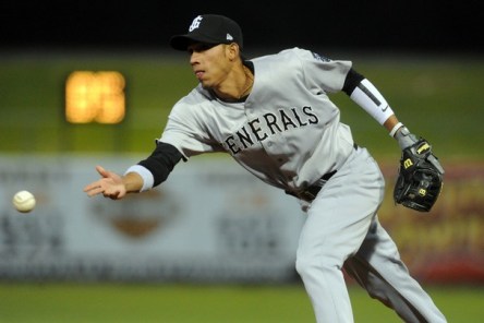 Gabriel Noriega turned the first triple play since 2011 for the Generals in game one last night