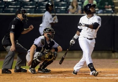 Julio Morban posted his first two triple performance of his career on Tuesday.