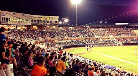 The largest crowd in August since 2000, 5,713 attended last night. 