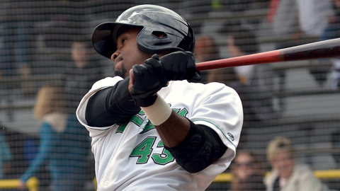 Jabari Blash homered in his first Jackson at-bat yesterday. 