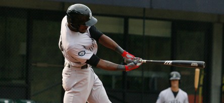 Jabari Blash hit his Mariners farm system leading 22nd home run last night. 