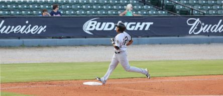 Ramon Morla blasted his 8th Jackson home run on Thursday. 