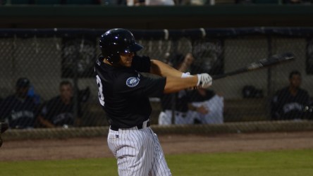 Steven Proscia belted 3 home runs in last night's 7-3 win.